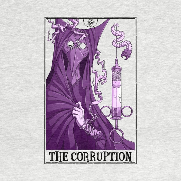 The Corruption Tarotesque (light) by Rusty Quill